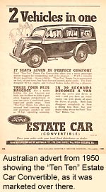 Australian E83W advert