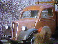 Front view of the Irish registered pickup