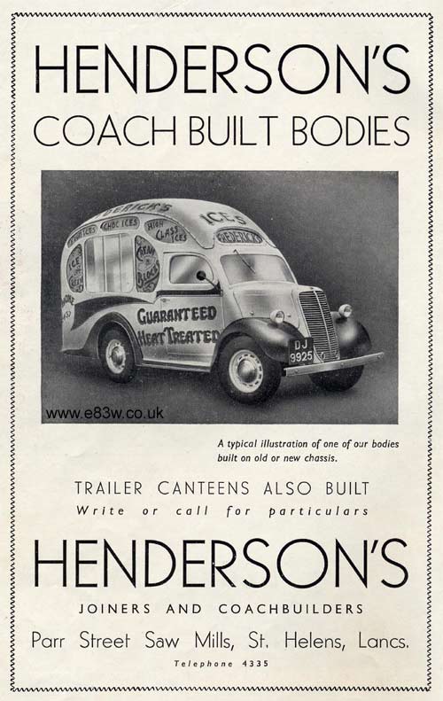 Hendersons special bodies